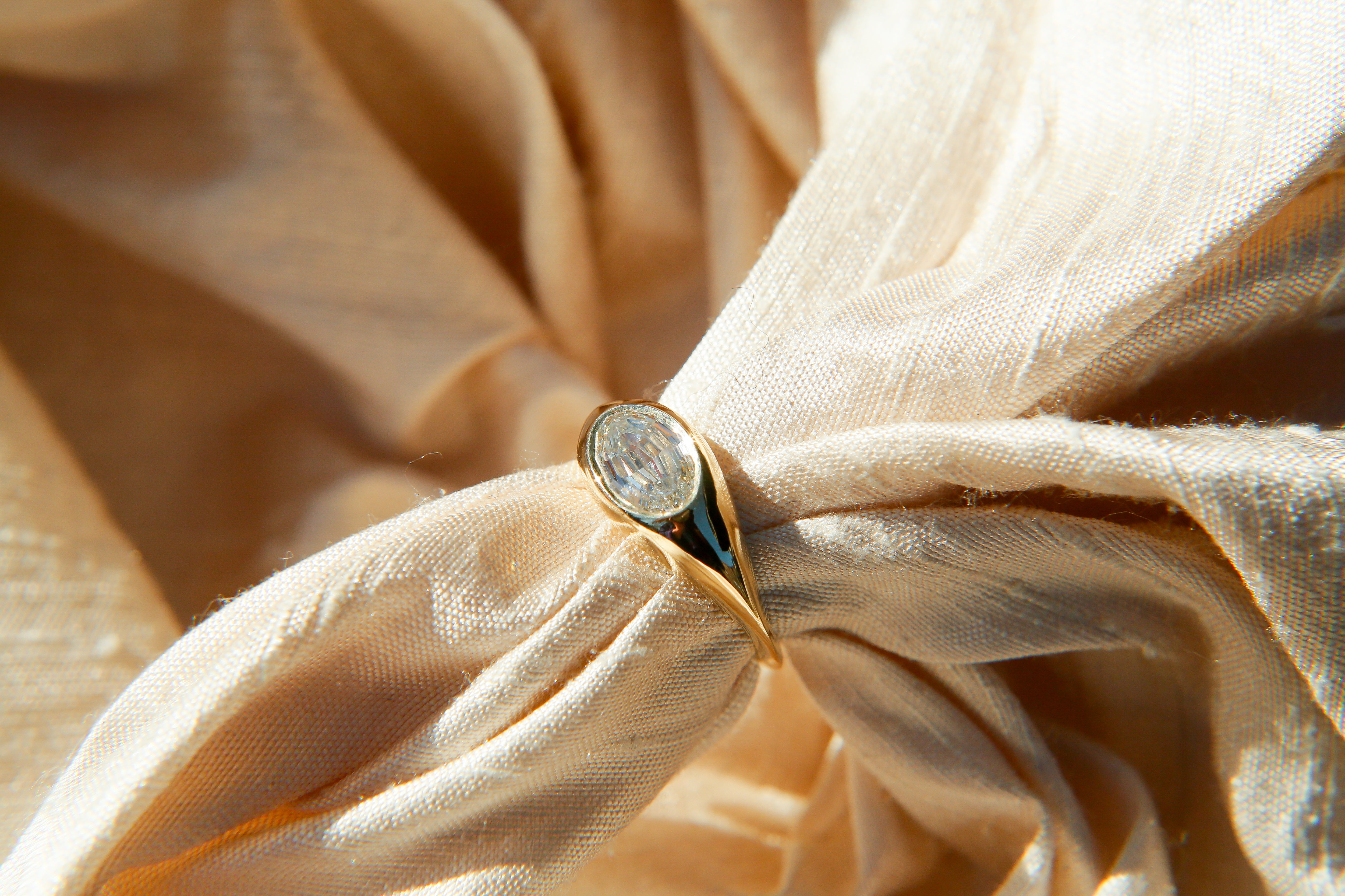 Kira 1.16ct Step Cut Oval | sz 3.5