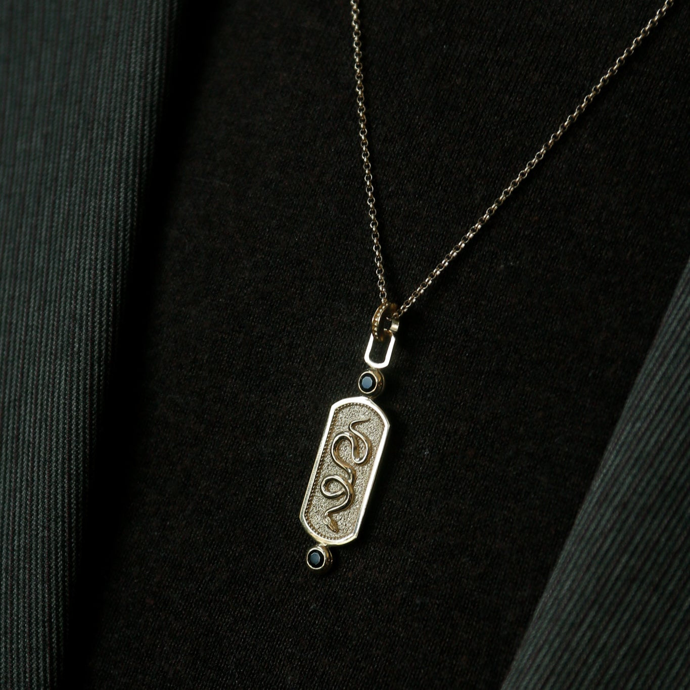 Ceylon Snake Pendant