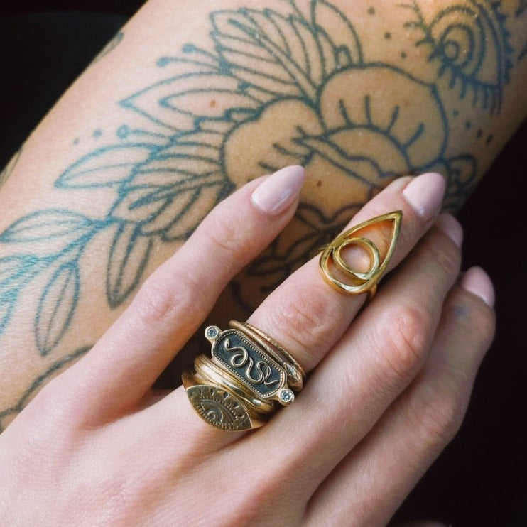 Ceylon | Snake Ring