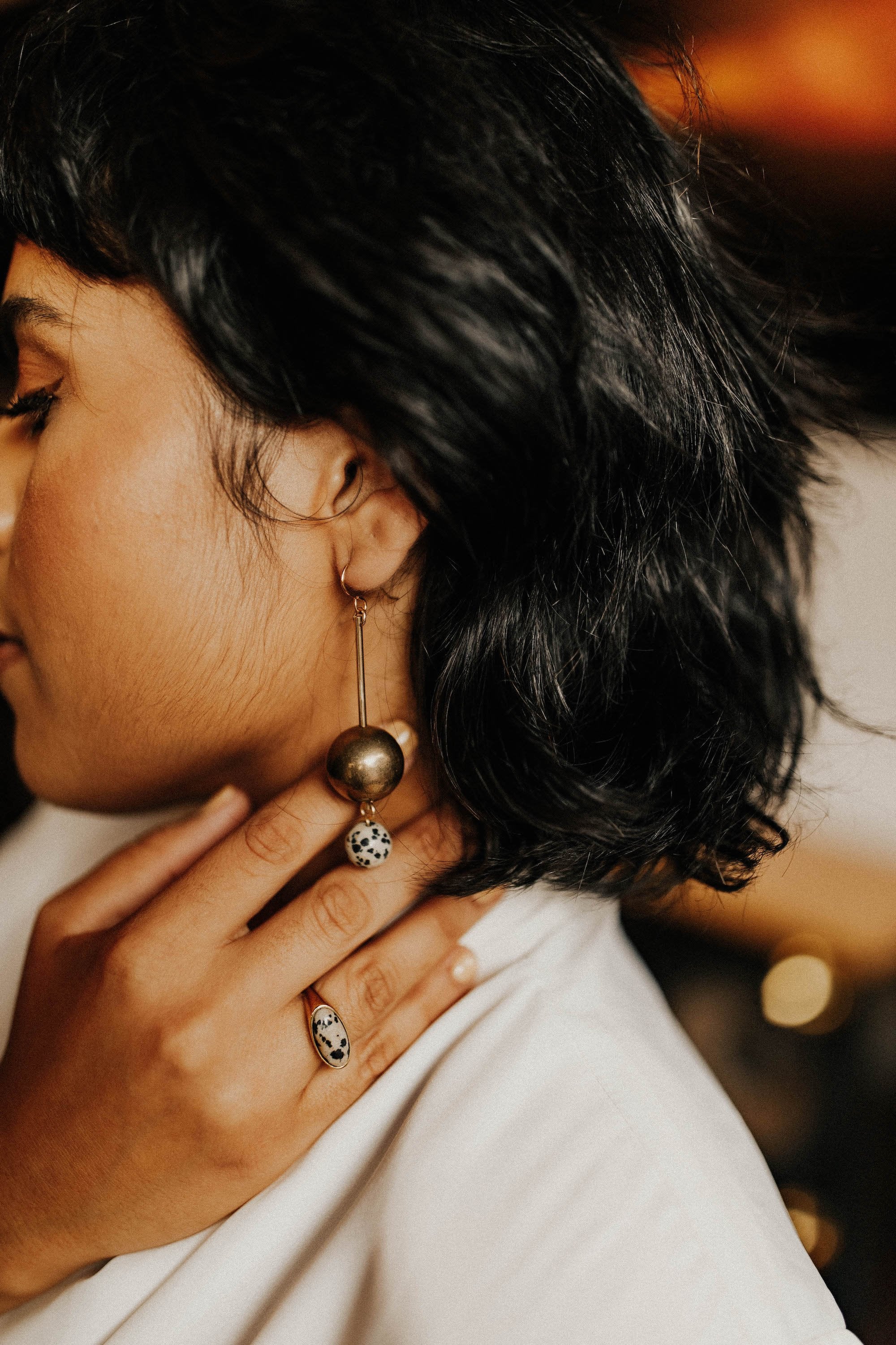 Koda Luxe Ring | 14k Gold & 14k White Gold