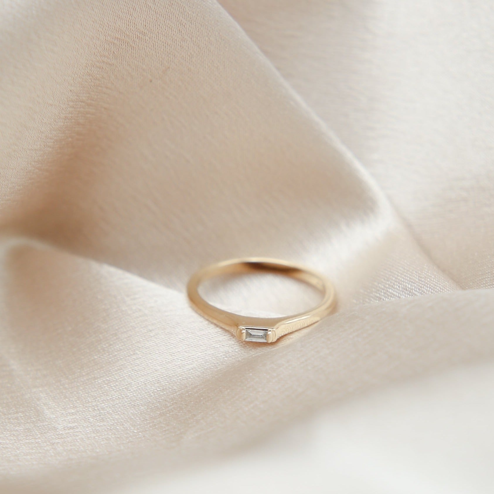 Luca | CIVAL Originals | 14k Diamond Baguette Ring