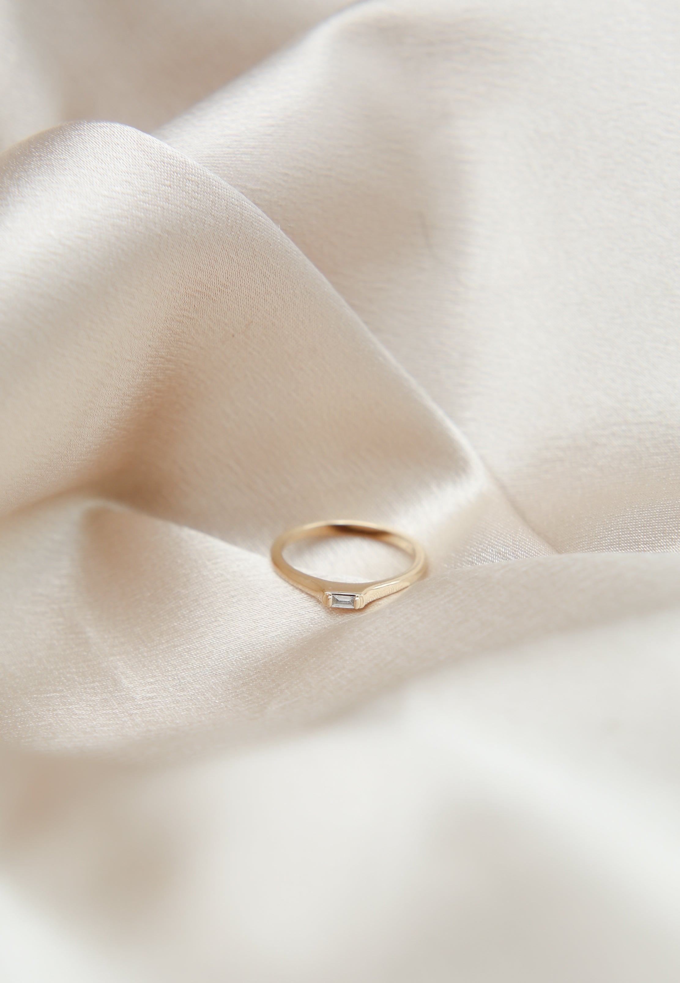 Luca | CIVAL Originals | 14k Diamond Baguette Ring